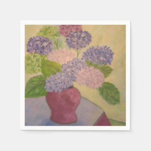 Guardanapo De Papel Hydrangeas Whimsical