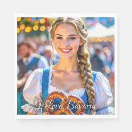 GUARDANAPO DE PAPEL I LOVE BAVARIA