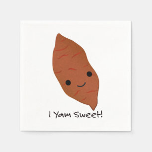 Guardanapo De Papel I Yam Sweet Cute Kawaii Sweet