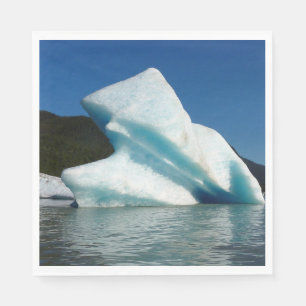 Guardanapo De Papel Iceberg no lago de Mendenhall, no Alasca
