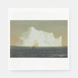Guardanapo De Papel Iceberg (por Frederic Edwin Church)