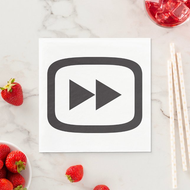 Guardanapo De Papel Ícone Avançar (Criador carregado)