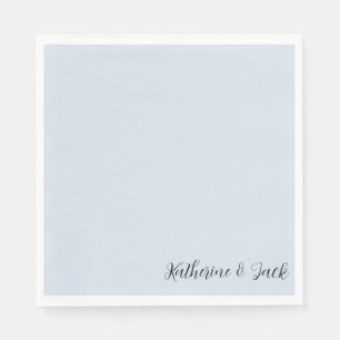 Guardanapo De Papel Icy Blue Custom Luncheon Napkins