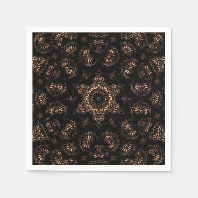 Guardanapo De Papel Idade do Bronze Mandala (Frente)