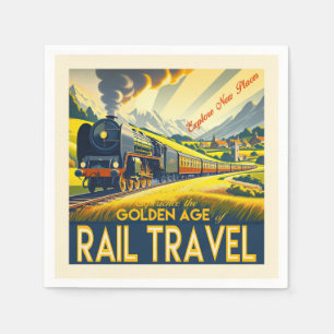 Guardanapo De Papel Idade do Ouro - Bordado