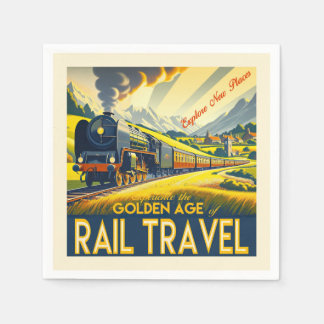 Guardanapo De Papel Idade do Ouro - Bordado