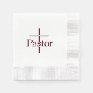 Guardanapo De Papel Igreja Pastor Cross