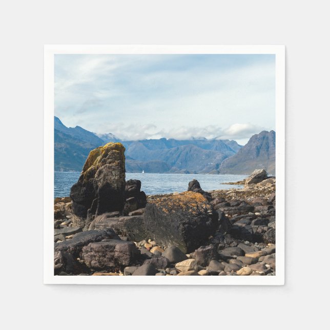 Guardanapo De Papel Ilha de Skye - Escócia, Reino Unido (Frente)