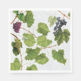 Guardanapo De Papel Ilhas Gregas do Vineyard do Mediterrâneo