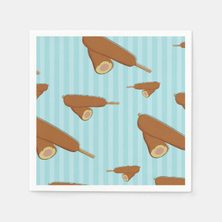 Guardanapo De Papel Ilustração de Cachorro de Milho