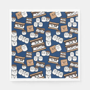 Guardanapo De Papel Ilustração de Márshmallow de Pequenos Esforços
