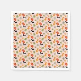 Guardanapo De Papel Ilustração do Dia das Bruxas Whimsical