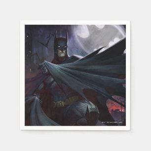 Guardanapo De Papel Ilustração Infinita de Batman de Crise