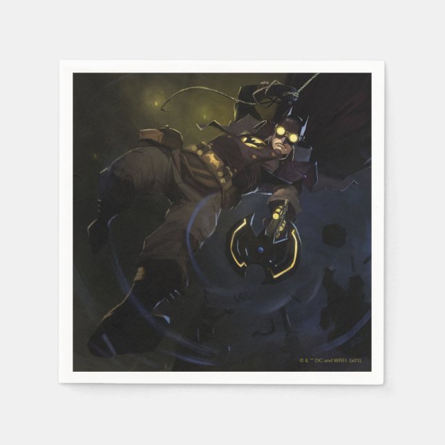 Guardanapo De Papel Ilustração Infinita de Crisis Gaslight Batman (Frente)