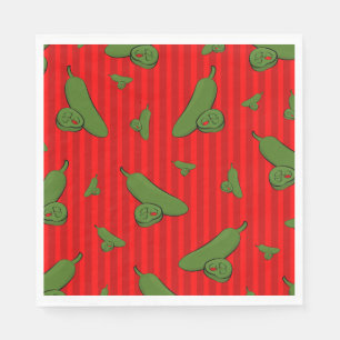 Guardanapo De Papel Ilustração Jalapeno
