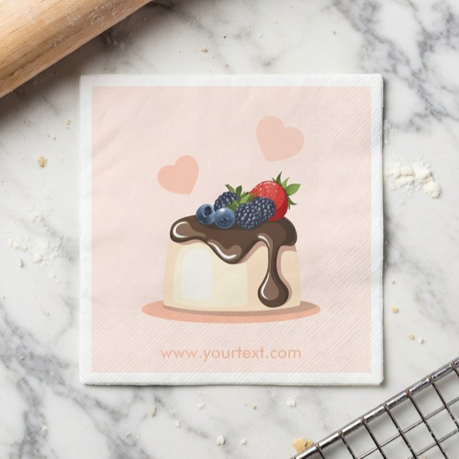Guardanapo de Papel Ilustrado de Sobremesa de Frut (Criador carregado)