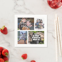 Imagem Digital Personalizada de Colagem de Fotos