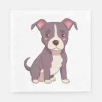 Imagem do belo pit bull terrier kawaii americano