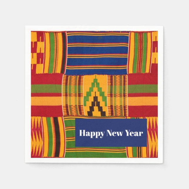 Guardanapo De Papel Impressão africano (Frente)