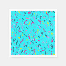 Impressão azul com Vibes 90s