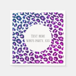 Guardanapo De Papel impressão de animais rosa, Leopardo, chita