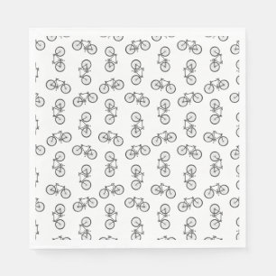 Guardanapo De Papel Impressão de Bicicletas Disparadas Padrão COR BG