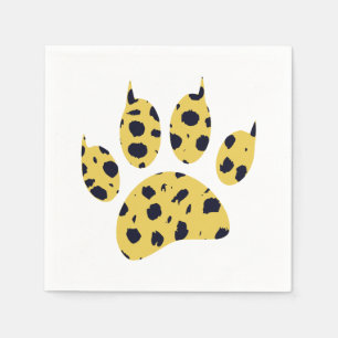 Guardanapo De Papel Impressão de Chita Paw