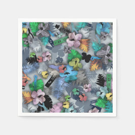 Guardanapo De Papel Impressão de Construção Havaiana para Eletricidade