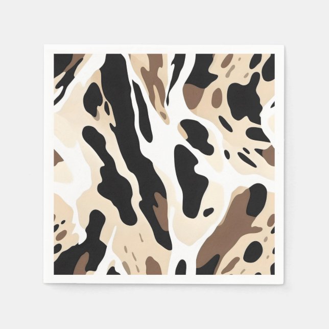 Guardanapo De Papel Impressão de fazenda de Casamento de  (Frente)