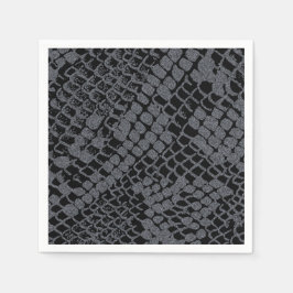 Guardanapo De Papel Impressão de papel coquetel de prata Napkins