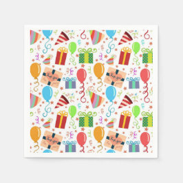 Guardanapo De Papel Impressão de tema aniversário de criança