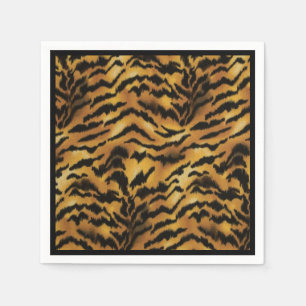 Guardanapo De Papel Impressão de Tigre Selvagem