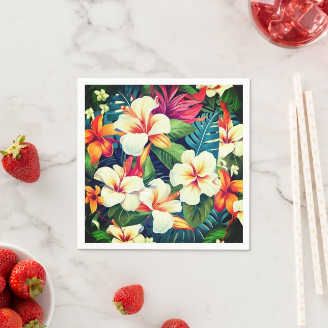 Guardanapo De Papel Impressão havaiano (Insitu)