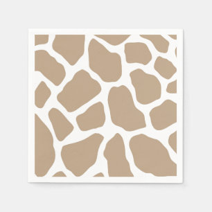 Guardanapo De Papel Impressão neutro do girafa