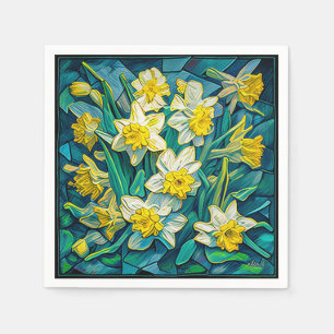 Guardanapo De Papel Impressionista Daffodils