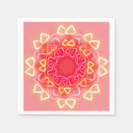 Guardanapo De Papel Impressões de caleidoscópio