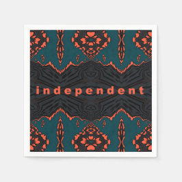Guardanapo De Papel Independente e orgulhoso