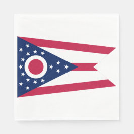Guardanapo De Papel Indicador do Estado de Ohio