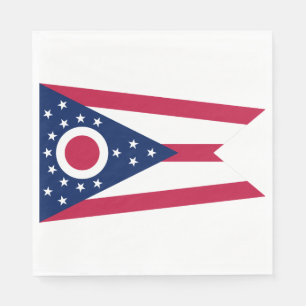 Guardanapo De Papel Indicador do Estado de Ohio