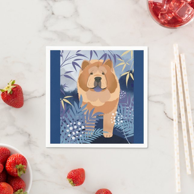 Guardanapo De Papel INDIGO - fraldas de papel para café liso (Insitu)