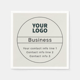 Guardanapo De Papel Informações de contato de negócios ou Marcas retro