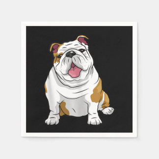 Guardanapo De Papel Inglês Bulldog Incrível Engraçado Cães-do-cachorro