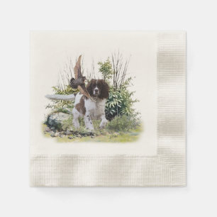 Guardanapo De Papel Inglês Springer Spaniel