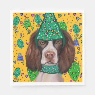 Guardanapo De Papel Inglês Springer Spaniel