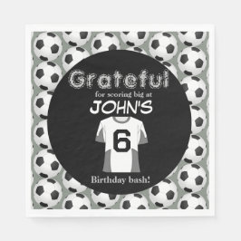 Guardanapo De Papel Início rápido da comemoração do 6