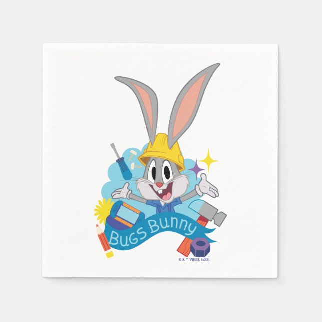Guardanapo De Papel INSETOS BUNNY BUILDERS™| INSETOS BUNNY™ Character  (Frente)
