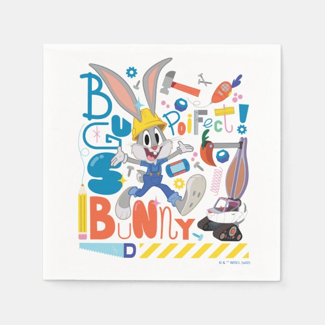 Guardanapo De Papel INSETOS BUNNY BUILDERS™| INSETOS BUNNY™ - Ferramen (Frente)