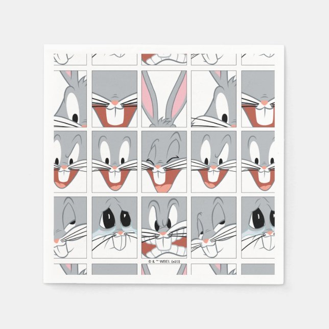 Guardanapo De Papel INSETOS BUNNY™ Expression Blocks (Frente)