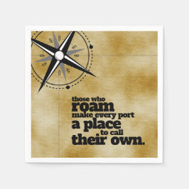 Guardanapo De Papel Inspiração - Aqueles Que Rodam...