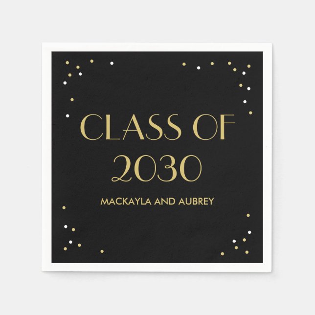 Guardanapo De Papel Instantâneos divertidos Graduação de Cores Editáve (Frente)